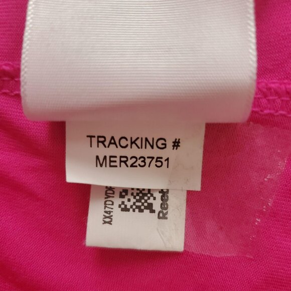 Reebok Girls Diamond Queen Pink Play Dry Crew Neck Short Sleeve T-Shirt L 12-14 - Picture 6 of 12